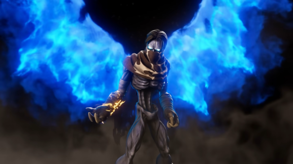 Legacy of Kain Raziel with his glowing wings