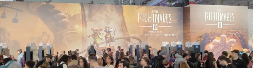 Paris Game Week Little Nightmares 3 booth