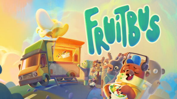 Fruitbus logo and key art. Switch Games