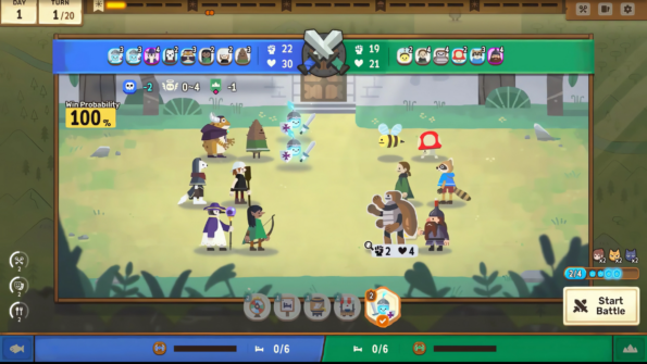 Dungeon Inn Fight time