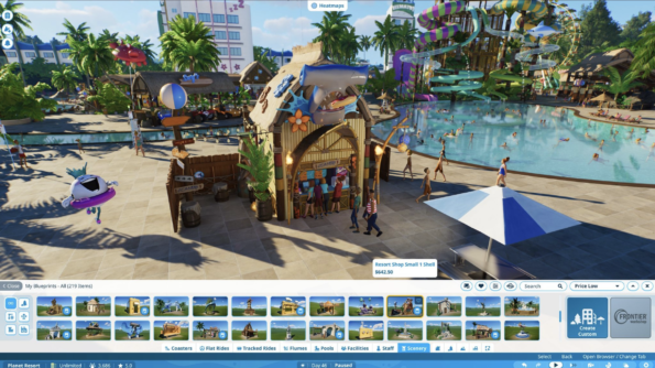 Planet Coaster 2 Plenty of customisation