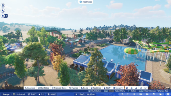 Planet Coaster 2 A busy park