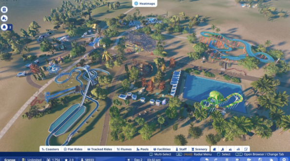 Planet Coaster 2 Design your own park in sandbox mode