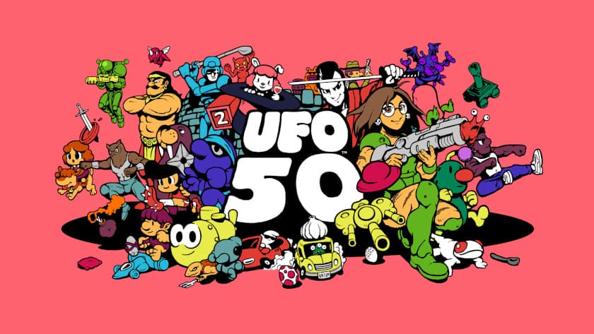 Cozy Games UFO 50 logo