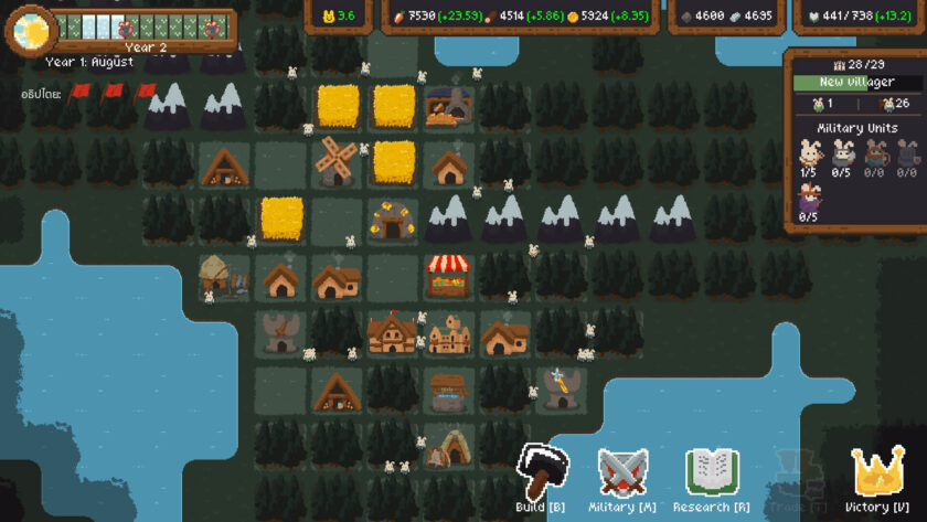 Town Keeper build up town