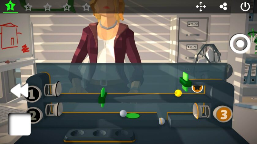 YouLogic logic puzzle with assistant in background
