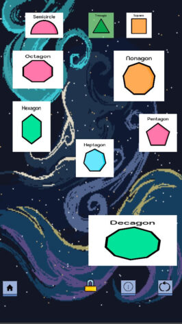 Three Six Nine shape puzzle