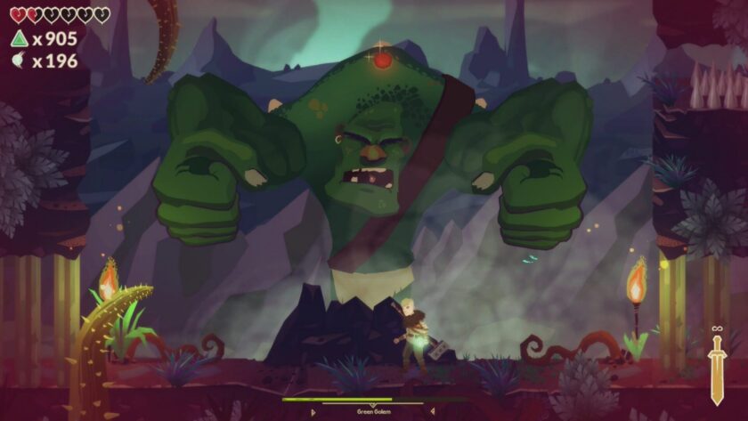 Leif’s Adventure boss fight