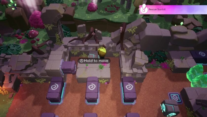 My character in the Otherlands, standing in front of a block. There are various other blocks surrounding the area. Published on: LadiesGamers