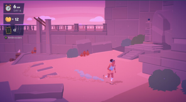 Mythwrecked Ambrosia Island early morning on Ambrosia Island