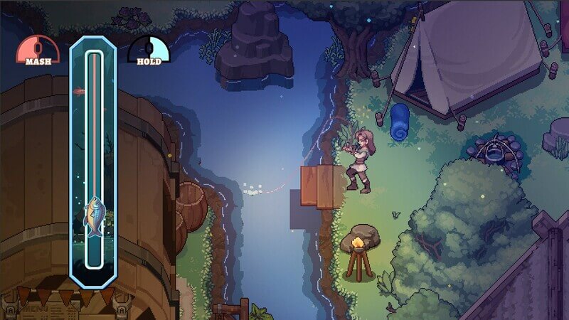 Call of Elyndra fishing