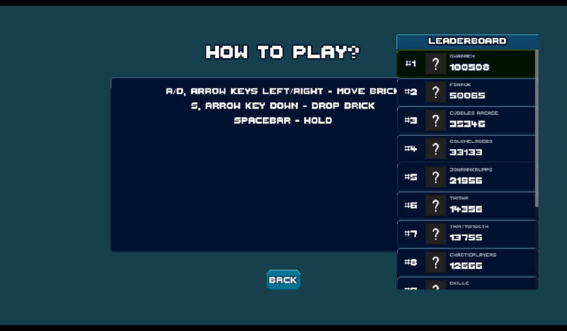 TetriMatch How to play