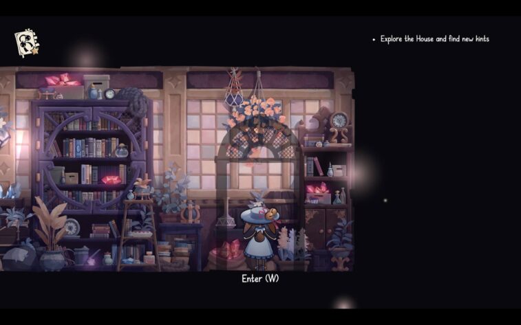a pink rabbit inside of a house. Published on: LadiesGamers
