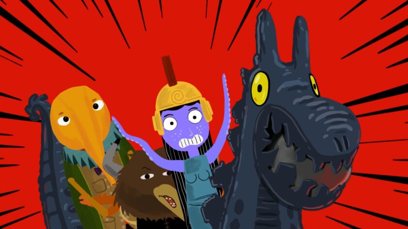 Cave Hikers cutscene. Published on: LadiesGamers