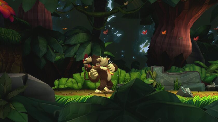 Donkey Kong Country Returns HD level opening