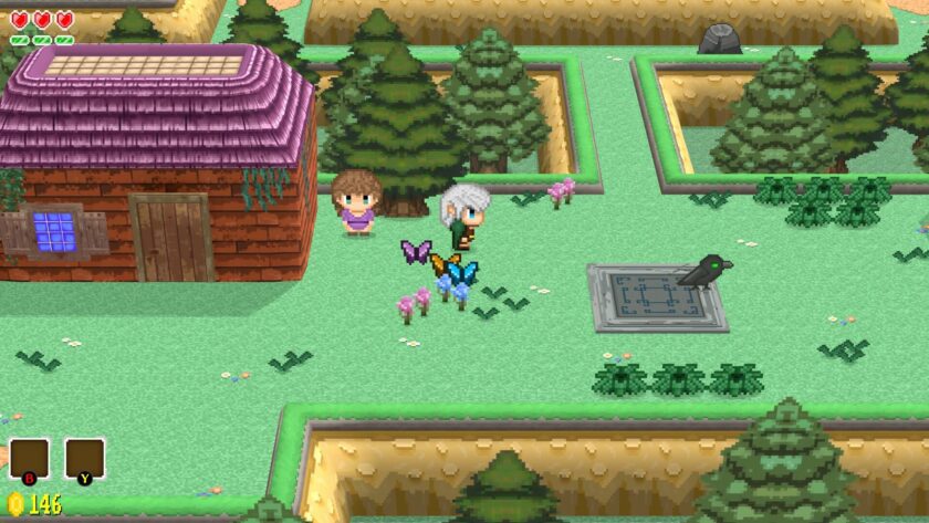 Shalnor: Silverwind Saga exploring the overworld