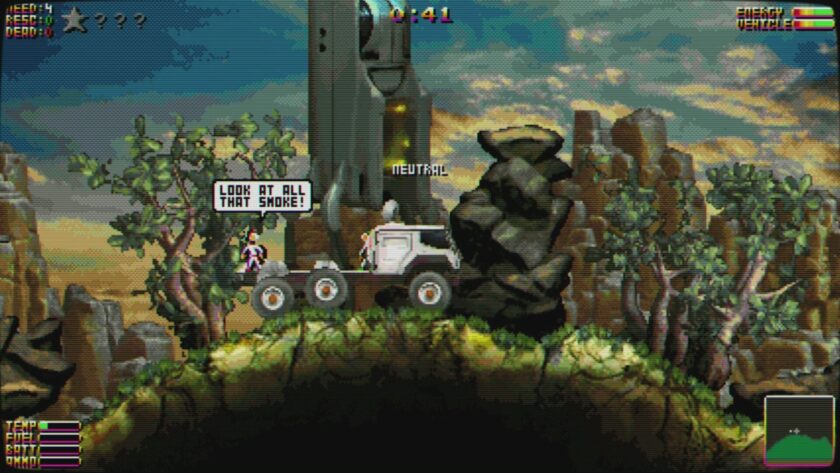 Moons of Darsalon riding a truck