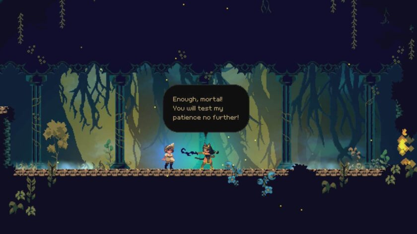 Momodora: Moonlit Farewell cutscene