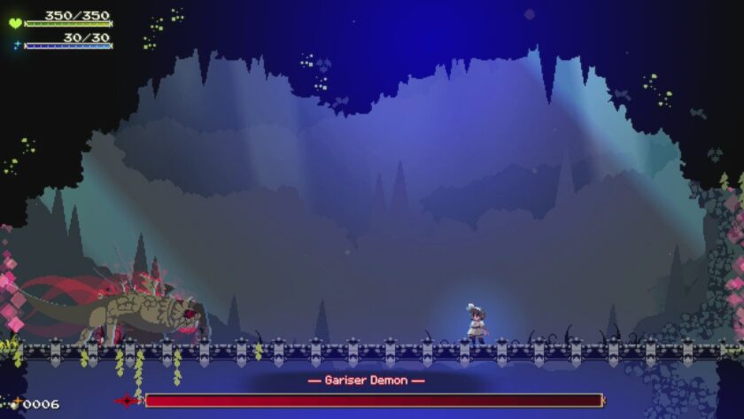 Momodora: Moonlit Farewell boss fight