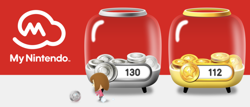Screenshot for My Nintendo Com about gold en platinum points.