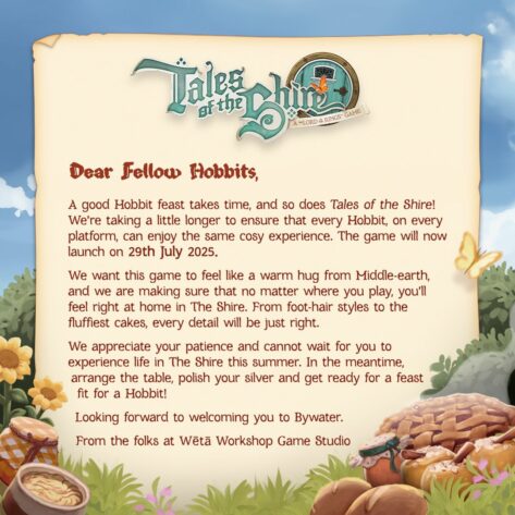 Tales of the Shire new release date announcement