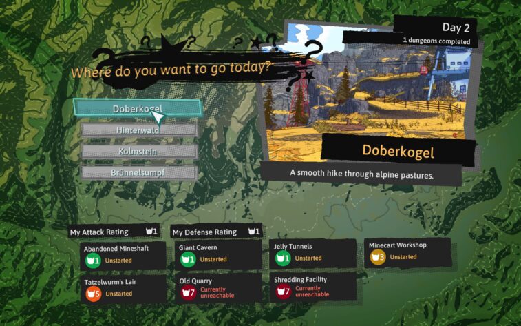The map