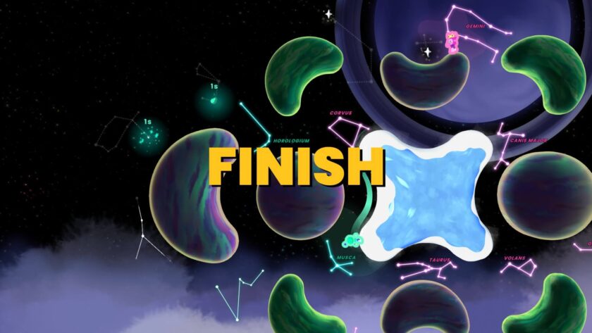 Which Way Up: Galaxy Games constellation game