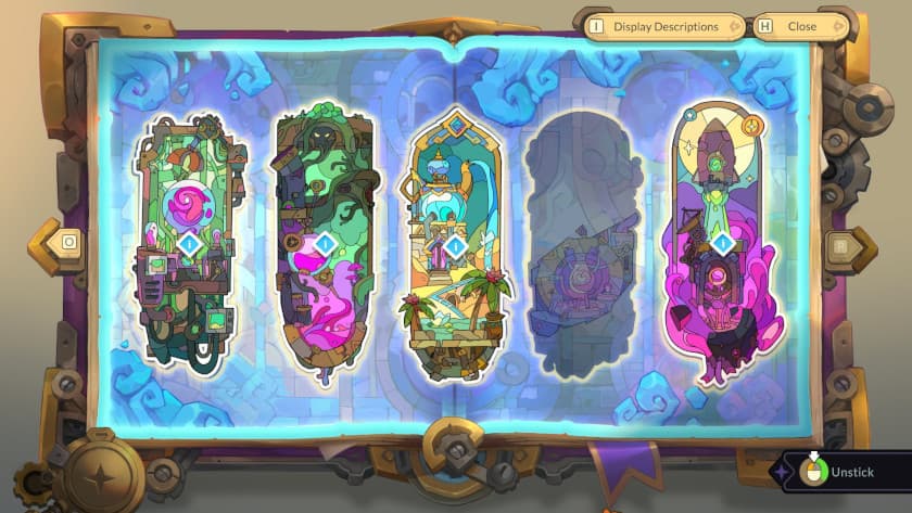 Five stained glass windows that are colorful and beautiful in Pilo and the Holobook.