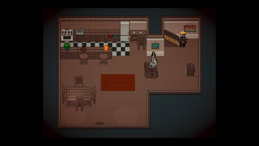 game over hugging your dad