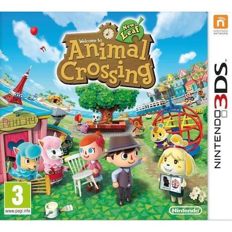 Cover box of the game Animal Crossing New Leaf