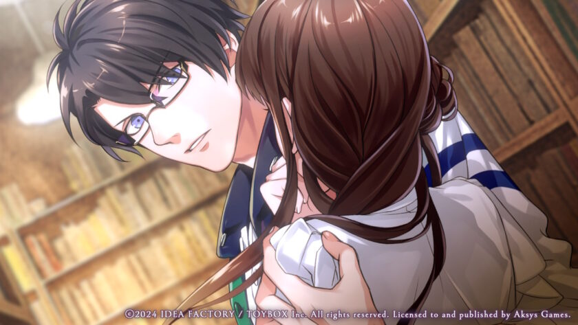 Sosuke Tatehira with his love interest in 7'scarlet