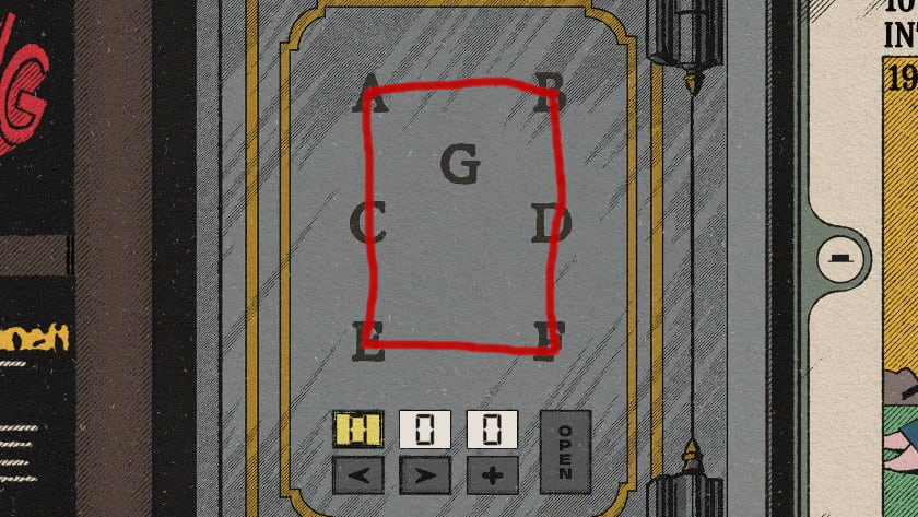 Poster Puzzle in the Piano Room of Chapter 5 of YOUR HOUSE.