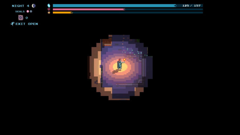 Into the Restless Ruins torchlight