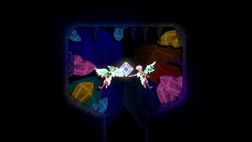 Aureole: Wings of Hope angels finish a level. Published on LadiesGamers