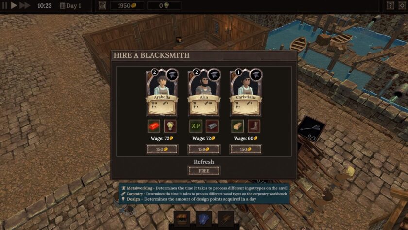 Blacksmith Master hiring staff. Published on LadiesGamers