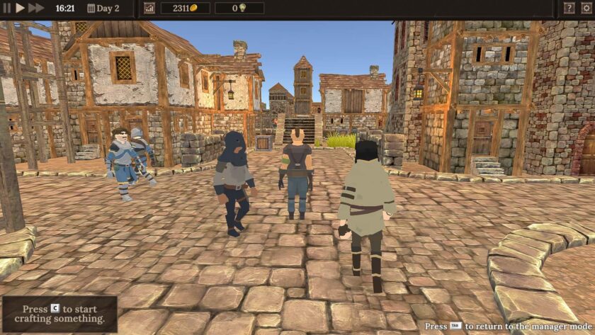 Blacksmith Master walking round the town. Published on LadiesGamers