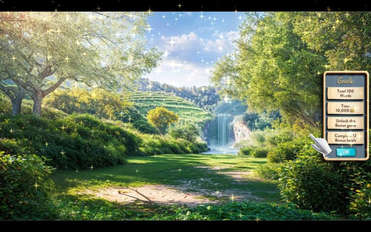 A spring garden scene. Published on LadiesGamers