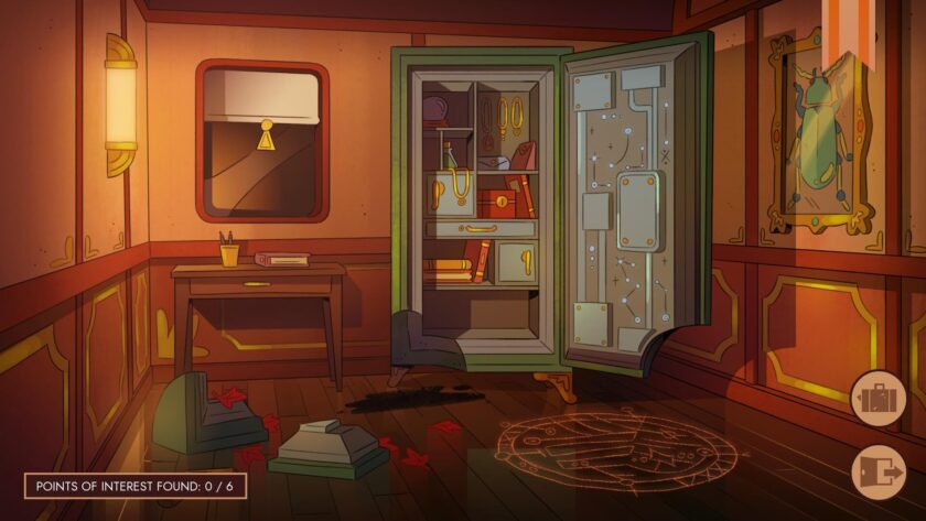 An interior of a walk in closet