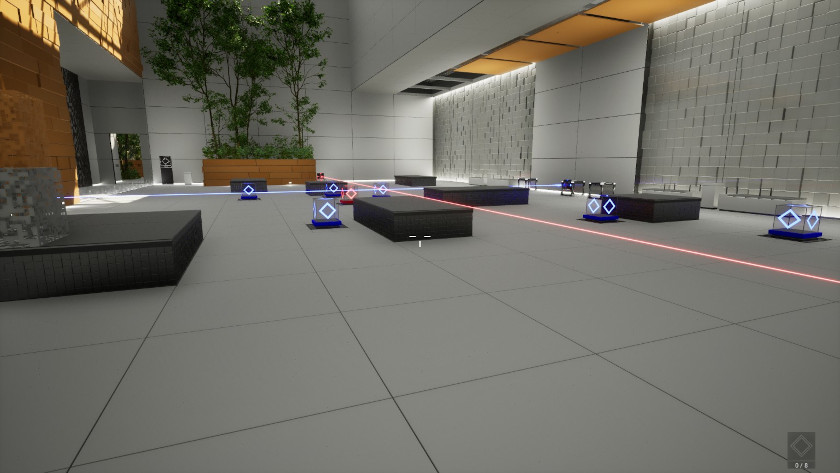 Light lasers connect boxes in ReThink: Evolved 6. Published on LadiesGamers
