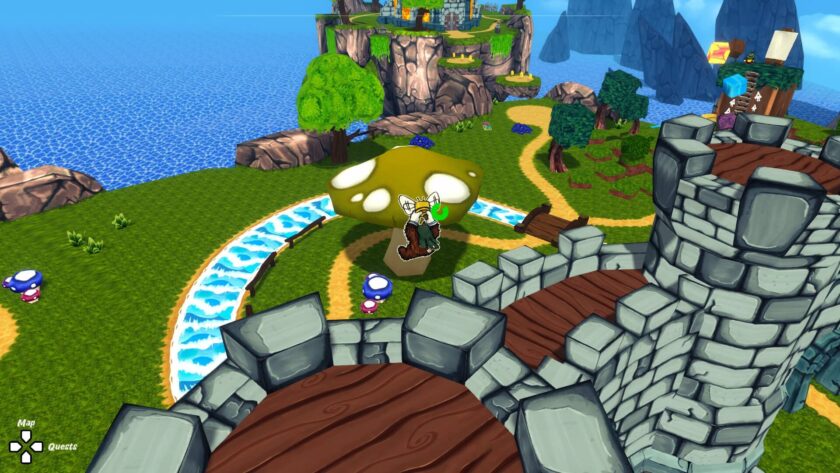Ruffy and the Riverside gliding