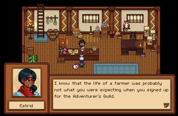 In Seeds of Calamity, the villagers are friendly.
