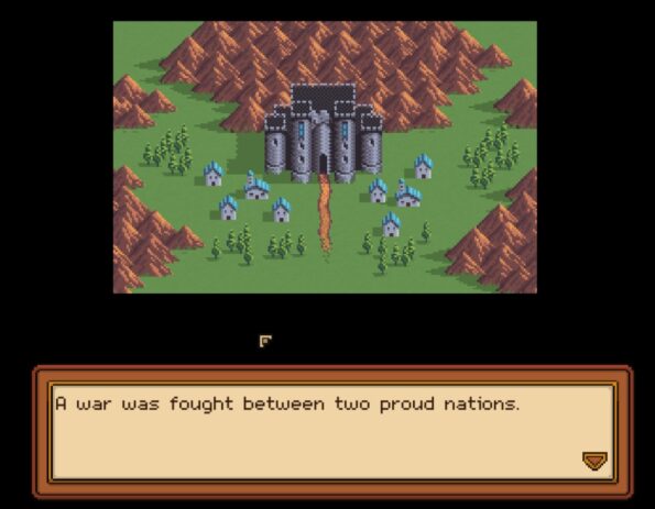 Seeds of Calamity cozy farming and RPG Sim. A kingdom between mountains. "A war was fought between two proud nations"