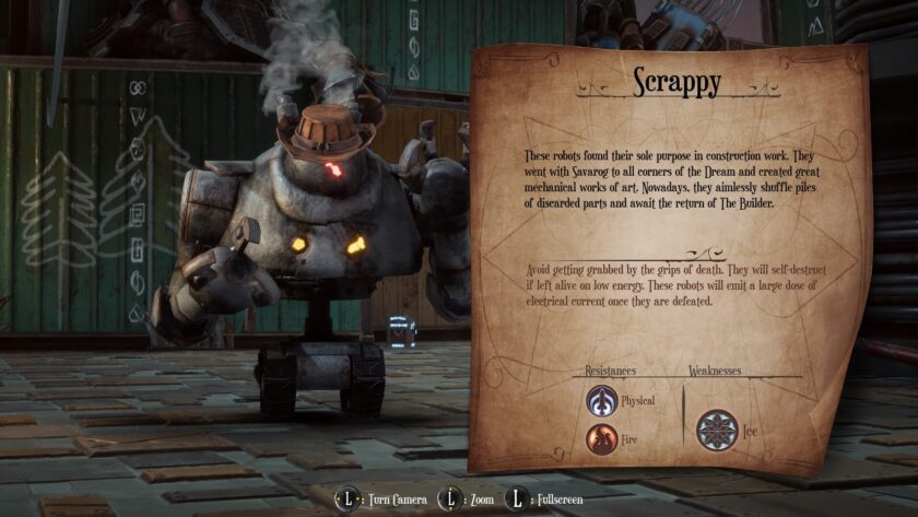 Bygone Dreams enemy scanned. Published on LadiesGamers