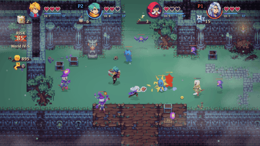 Oceanhorn: Chronos Dungeon fighting in co-op. Published on LadiesGamers