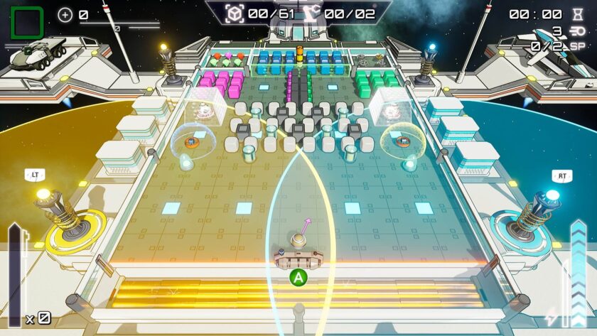 Cosmic Waves using the towers. Published on LadiesGamers