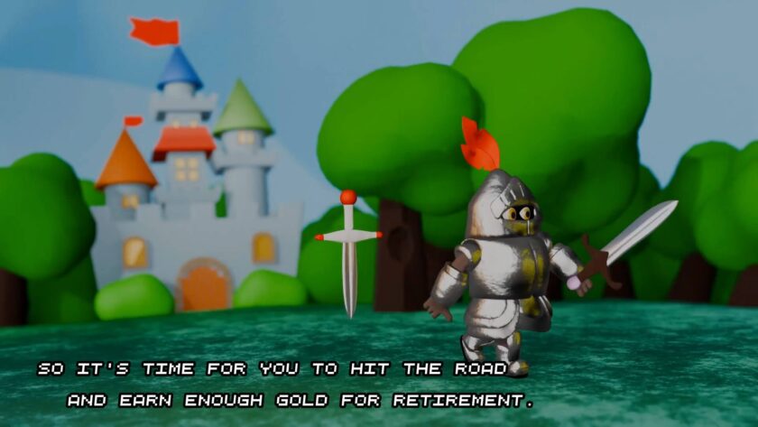 Gold For Retirement cutscene. Published on LadiesGamers