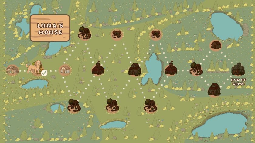 a map of levels. Published on LadiesGamers