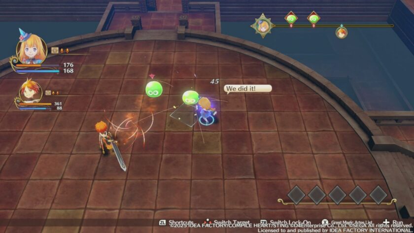Mado Monogatari exploring a dungeon. Published on LadiesGamers