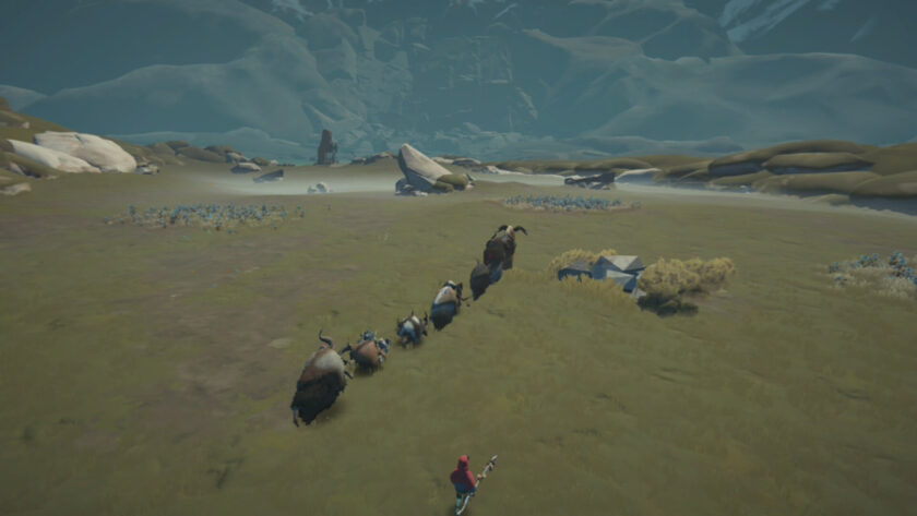Herdling across the valley. Published on LadiesGamers
