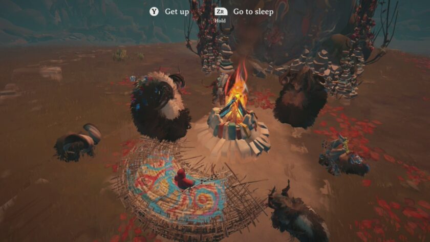 Herdling chilling by the fire. Published on LadiesGamers